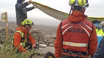 Rescatan a un senderista de 78 años tras sufrir un ictus en la sierra de Guadarrama