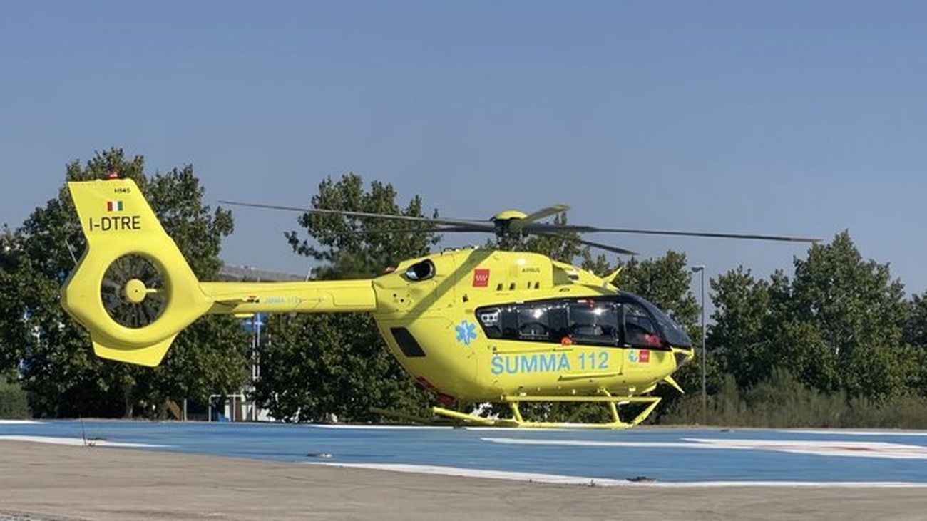 Helicóptero del Summa112