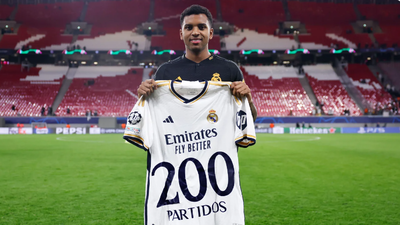 Rodrygo, 200 partidos con el Real Madrid a sus 23 años