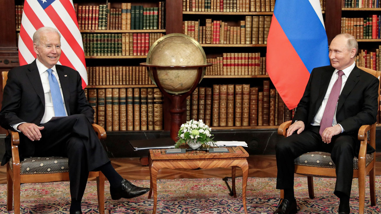 Encuentro entre Putin y  Biden