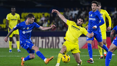 Villarreal y Getafe empatan y mantienen sus traumas, 1-1