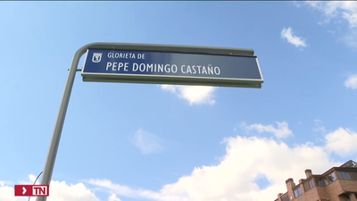 Inaugurada una glorieta en Madrid dedicada a Pepe Domingo Castaño