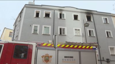 Un muerto y ocho heridos en el incendio de una vivienda en Burgos