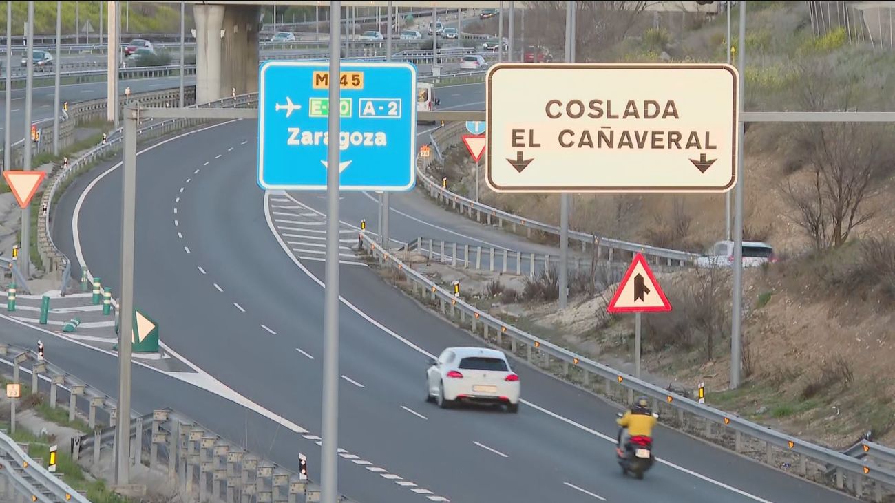 Abiertos al tráfico los tres últimos enlaces del Cañaveral con la M-45