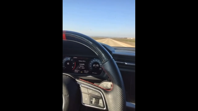 Se graba conduciendo a 215 km/h en Aranjuez y lo sube a una red social