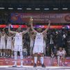 96-85. El Real Madrid frena al Barça y recupera la Copa del Rey en su idilio con Málaga