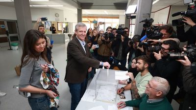 La participación en las elecciones gallegas supera a las 17 horas el total de las de 2020