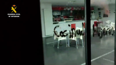 Siete detenidos por realizar pintadas machistas y homófobas en un instituto de Seseña