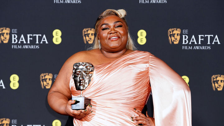 Da'Vine Joy Randolph, Mejor Actriz de Reparto, en los Premios BAFTA / EFE