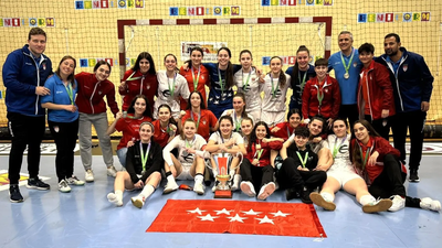 Madrid suma dos subcampeonatos de España en fútbol sala femenino sub'16 y sub'19