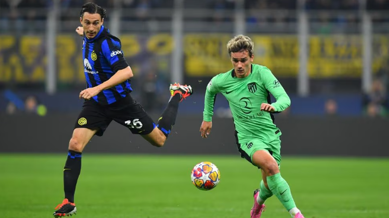 Griezmann ante el Inter de Milán