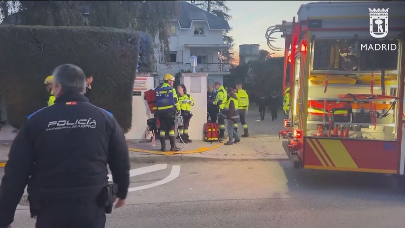 La residencia incendiada en Aravaca tenía las salidas de emergencia bloqueadas