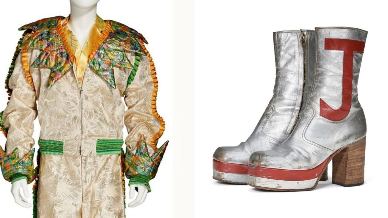 Salen a subasta cerca de un millar de objetos de Elton John