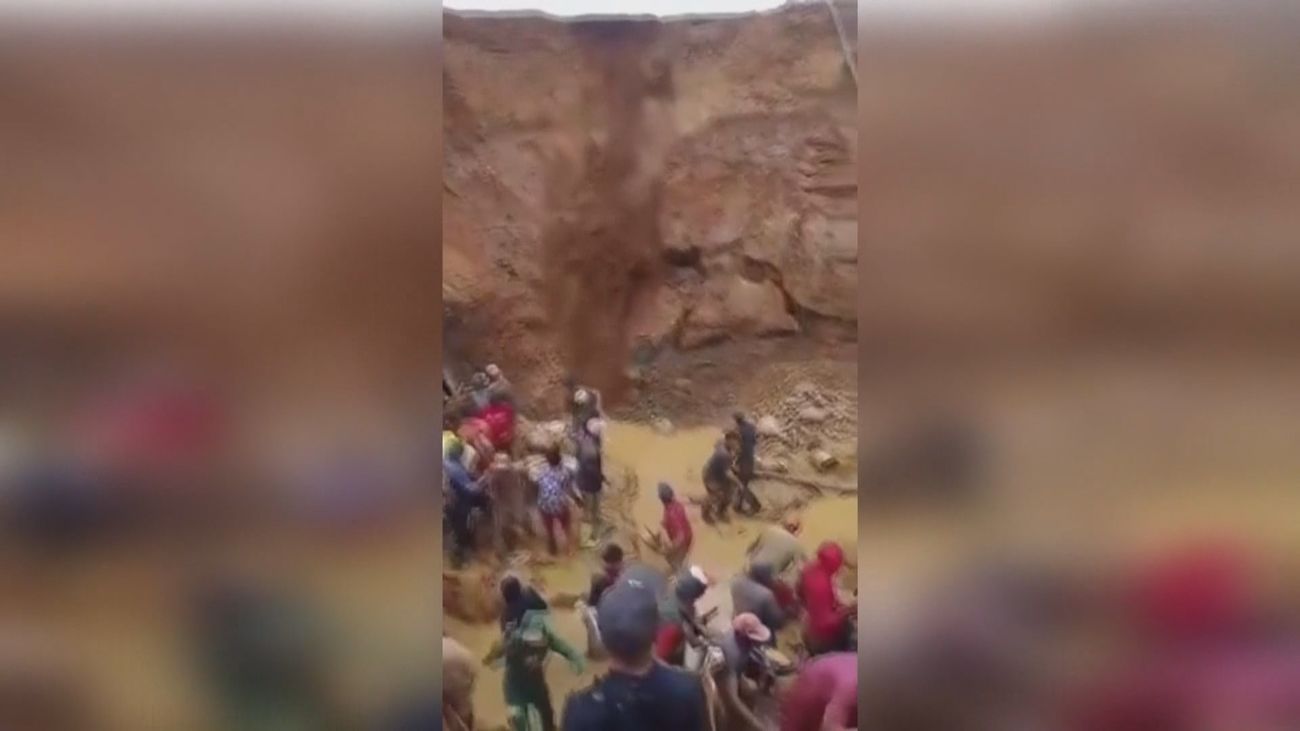 16 muertos por el derrumbe de una mina ilegal de oro en Venezuela