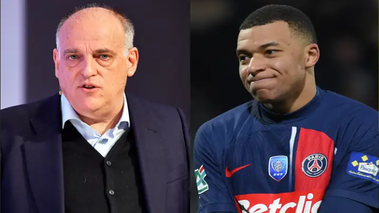 Tebas: "Hay un 99% de posibilidades de que Mbappé vaya al Real Madrid"