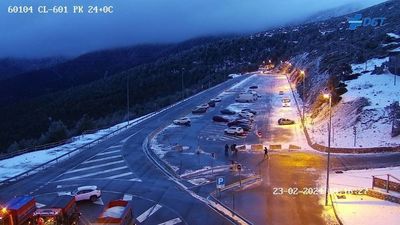Poca nieve por ahora en la Sierra, las autoridades piden prudencia este fin de semana