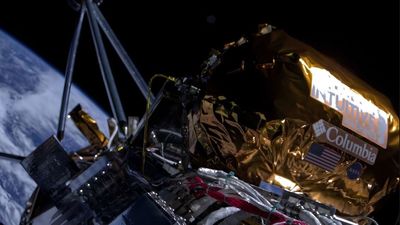 El módulo estadounidense Odiseo hace historia tras llegar a la superficie lunar