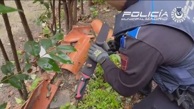 Detenido un pandillero de 14 años por amenazar a su madre con un machete en Ciudad Lineal