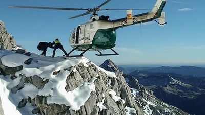La Guardia Civil rescata el cuerpo sin vida de un montañero de 73 años en León