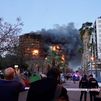 Al menos cuatro muertos y 14 desaparecidos en el incendio de un edificio en Valencia