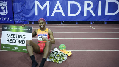 Devynne Charlton, Jordan Díaz, Tecuceanu y Tom Walsh se lucen en el Mitin de Madrid