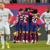 4-0. Las contras del Barcelona castigan al Getafe en Montjuic