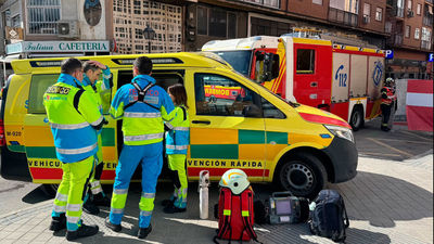 Muere un trabajador de 45 años tras caerle encima un muro de hormigón en Arganzuela
