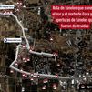 El Ejército israelí descubre una red de túneles que conecta el norte y el sur de Gaza