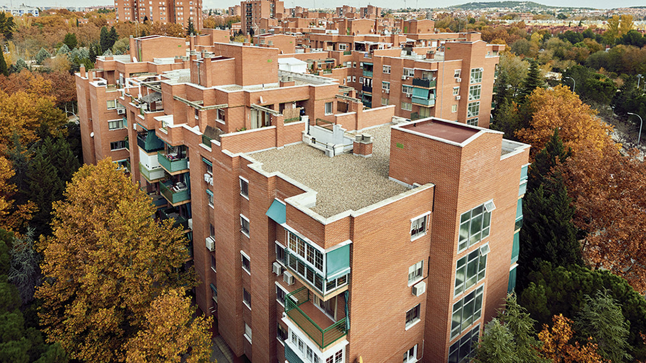 El Barrio de Covibar, en Rivas, de ocre y arena