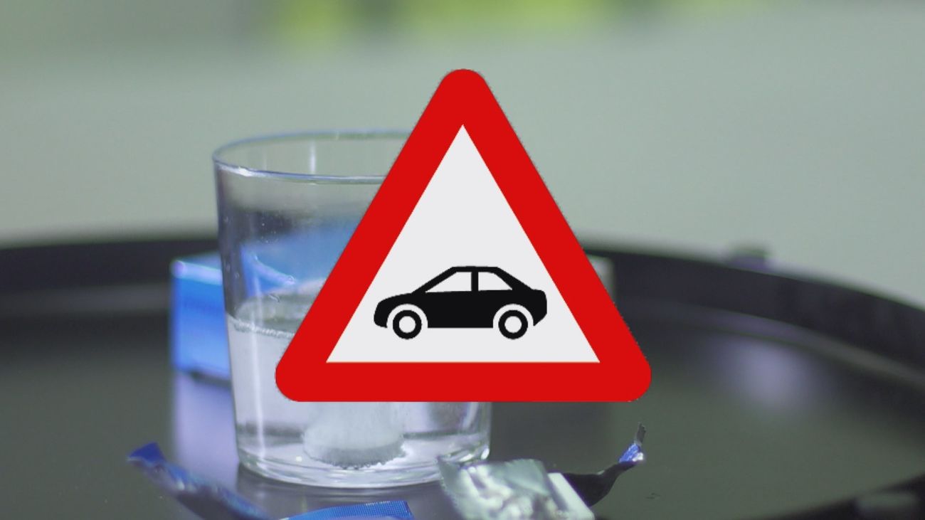 Si te medicas, cuidado con las reacciones adversas conduciendo