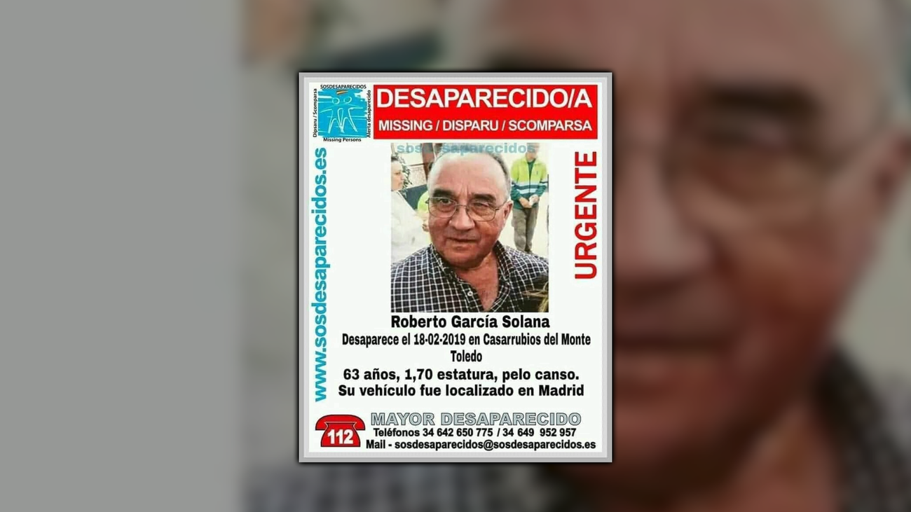 Un testimonio podría reavivar la investigación sobre la desaparición de Roberto en Casarrubios