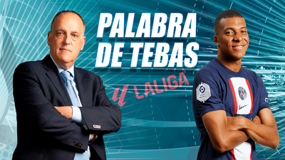 Tebas tiene "la sensación" de que Mbappé ha firmado con el Real Madrid
