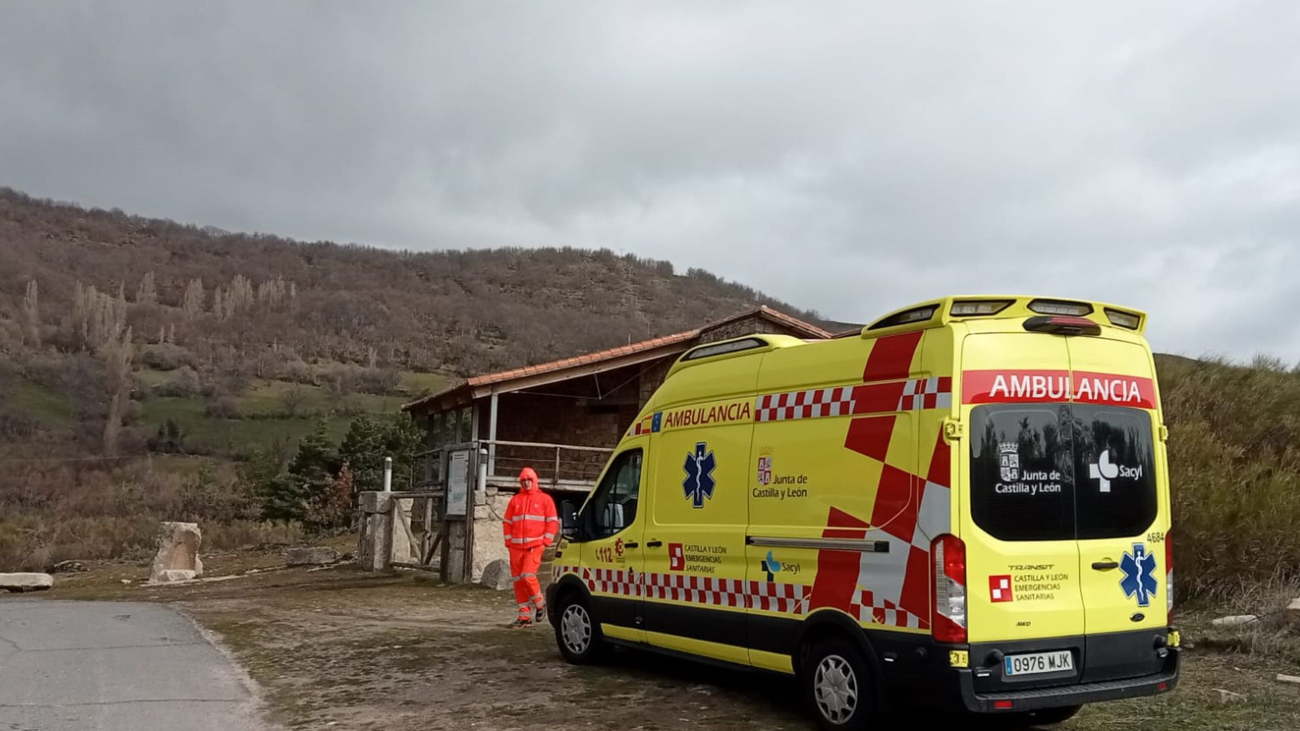 Ambulancia del Servicio de Emergencias Sanitarias de Castilla y León