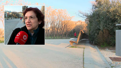 Los vecinos de Arganzuela, impactados por el apuñalamiento de una mujer en silla de ruedas en Madrid Río