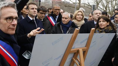Macron inaugura la Villa Olímpica de París 2024, "un ejemplo de ciudad del futuro"