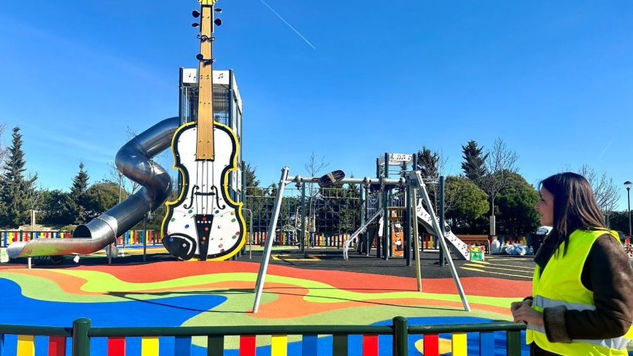 El nuevo parque 'Manuel de Falla' de Majadahonda