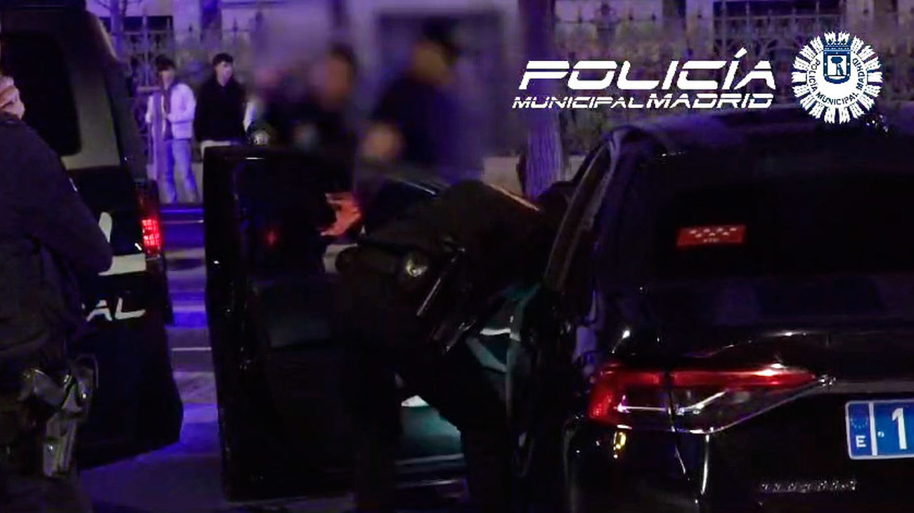 Detenido en Madrid el pasajero de un VTC que transportaba dos millones de euros en billetes