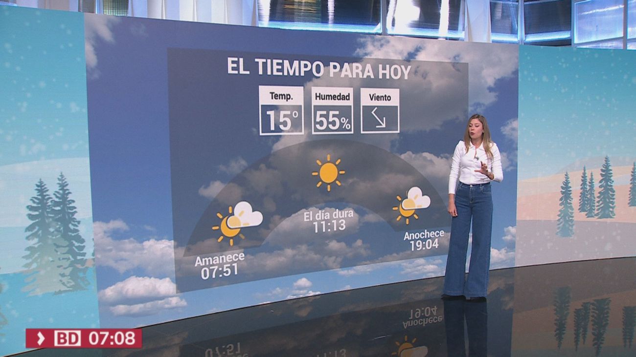 El tiempo en Madrid este jueves: mínimas en descenso y lluvias débiles en la sierra