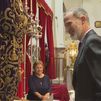 El Rey Felipe VI acude a la Basílica de Jesús de Medinaceli para cumplir con la tradición
