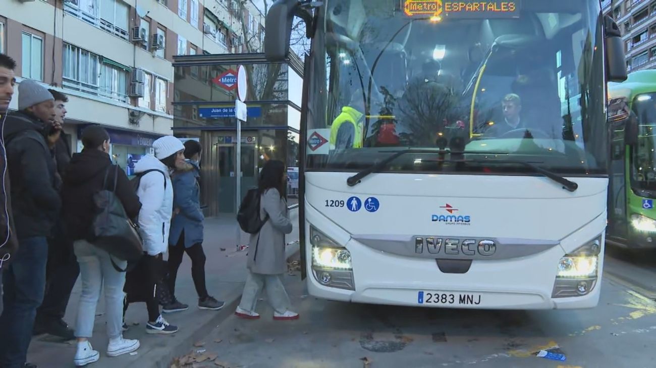 El trayecto de la línea 12 de MetroSur cortado por obras tendrá autobús sustitutivo