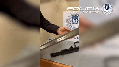 Detenido un joven con un machete de grandes dimensiones antes de una reyerta en Tetuán