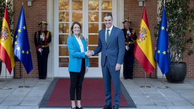 Sánchez y Metsola coinciden en impulsar la participación en las elecciones europeas