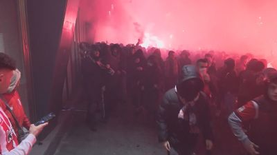 Una aficionada del Atlético de Madrid presente en los altercados en Bilbao: "Estábamos totalmente desprotegidos"