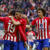2-1. El Atlético de Madrid recupera la sonrisa aunque sufre para vencer al Betis