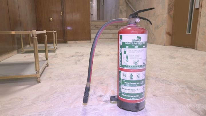 Preocupación por el 'fantasma del extintor' en el barrio de Arapiles