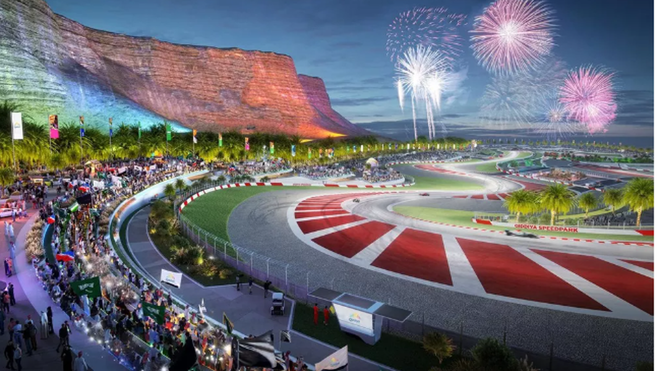 El increíble futuro circuito de Fórmula 1 de Arabia