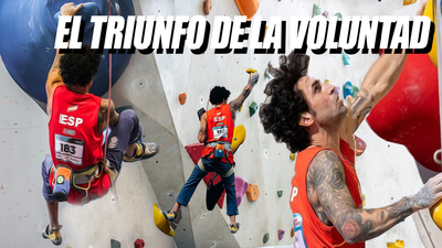 Iván Muñoz, campeón del mundo de paraescala, pese a la esclerosis múltiple