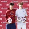 Carlos Mendoza, doble campeón cadete de tenis Madrid
