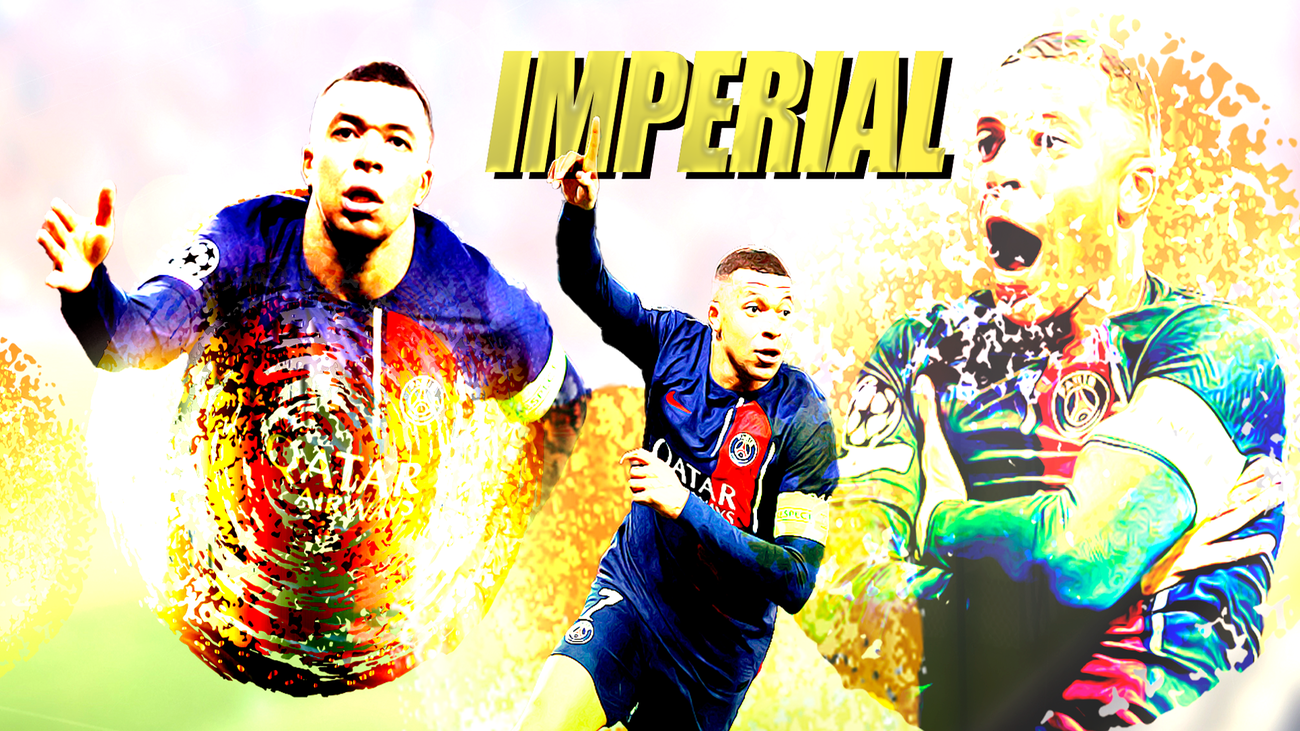 Mbappé habla con goles