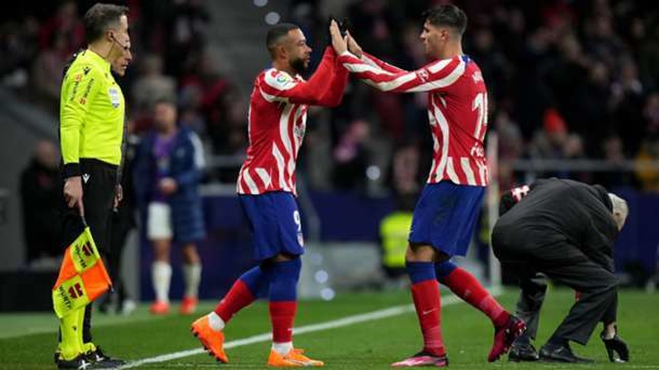 Simeone insiste con Memphis-Morata para Cádiz